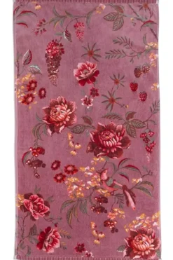 Pip Studio Handdoeken<Badhanddoek Secret Garden Mauve 55X100Cm Paars
