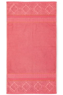 Pip Studio Handdoeken<Badhanddoek Set/3 Soft Zellige 55X100 Cm Koraal