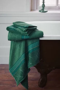 Pip Studio Handdoeken<Badhanddoek Set/3 Soft Zellige 55X100 Cm Groen