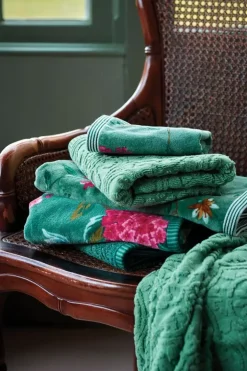 Pip Studio Handdoeken<Badhanddoek Set/3 Tile De Pip 55X100 Cm Groen