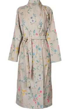 Pip Studio Badjassen<Badjas Les Fleurs Khaki