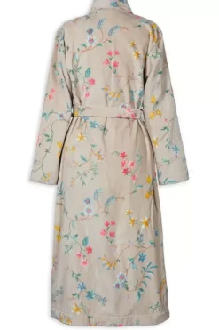 Pip Studio Badjassen<Badjas Les Fleurs Khaki