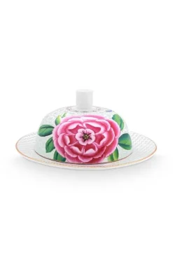 Pip Studio Botervloten<Blushing Birds Botervloot Rond White Wit