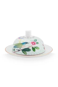 Pip Studio Botervloten<Blushing Birds Botervloot Rond White Wit