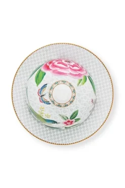 Pip Studio Botervloten<Blushing Birds Botervloot Rond White Wit