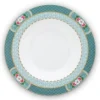 Pip Studio Diepe Borden<Blushing Birds Diep Bord 21,5 Cm Blauw