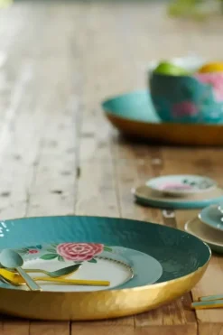 Pip Studio Dinerborden<Blushing Birds Dinerbord 26,5Cm Blauw