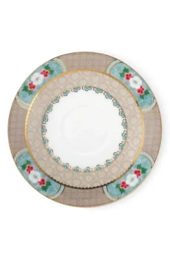 Pip Studio Kop/Schotel<Blushing Birds Espresso Kop & Schotel Khaki