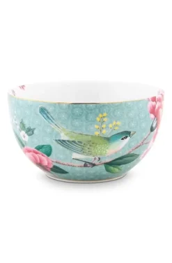 Pip Studio Kommen<Blushing Birds Kom 12 Cm Blauw