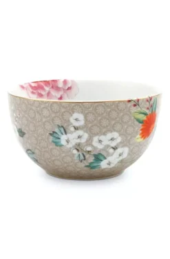 Pip Studio Kommen<Blushing Birds Kom 12 Cm Khaki