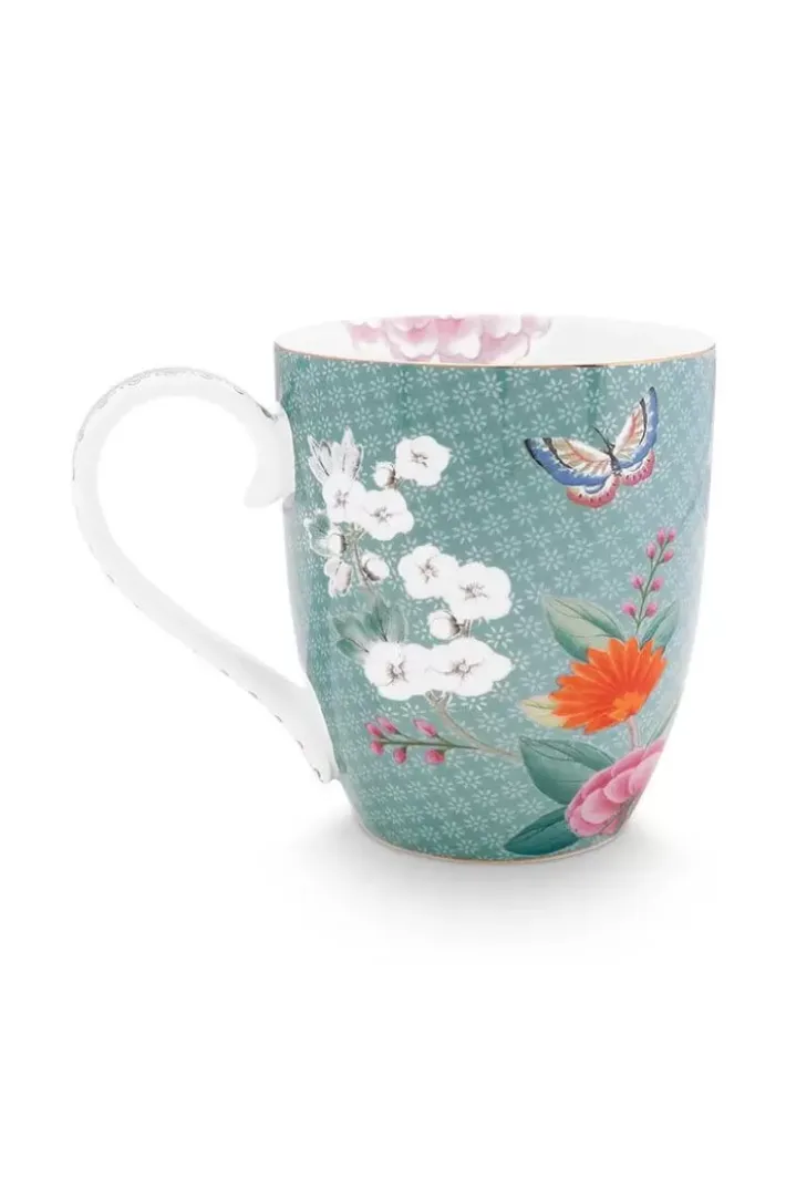 Pip Studio Theemokken<Blushing Birds Mok Xl Blue Blauw