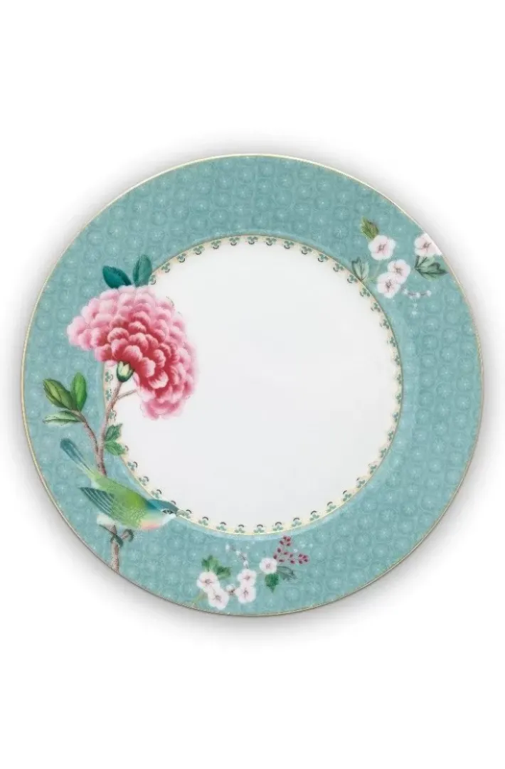Pip Studio Ontbijtborden<Blushing Birds Ontbijtbord 21 Cm Blauw
