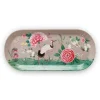 Pip Studio Taartplateaus<Blushing Birds Rechthoekig Taartplateau Khaki