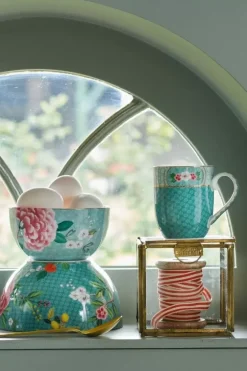 Pip Studio Koffiemokken<Blushing Birds Set/2 Mokken Klein Blauw