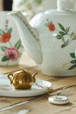 Pip Studio Taartplateaus<Blushing Birds Suiker & Melkschaal Wit