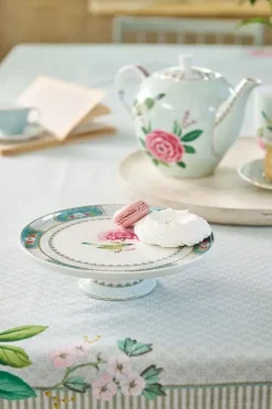 Pip Studio Taartplateaus<Blushing Birds Taartplateau Klein 21Cm Wit