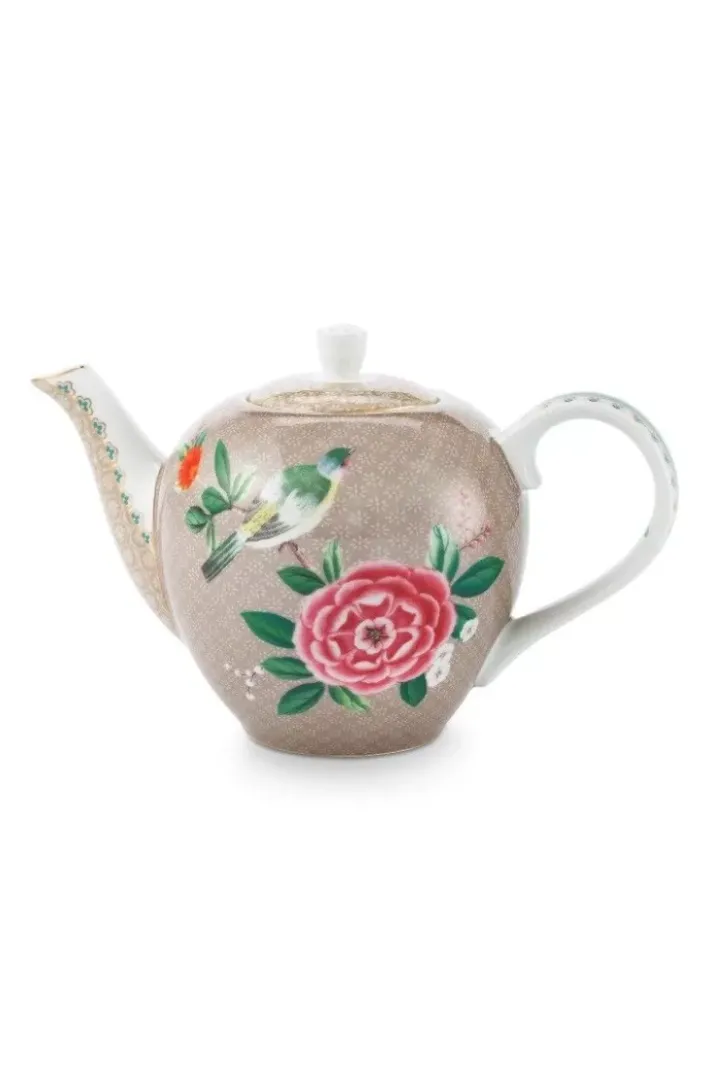 Pip Studio Theepotten<Blushing Birds Theepot Klein Khaki
