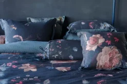 Pip Studio Dekbedovertrekken<Dekbedovertrek Tokyo Bouquet Donker Blauw