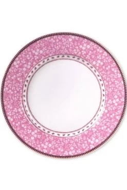 Pip Studio Dinerborden<Floral Dinerbord Roze 26,5 Cm
