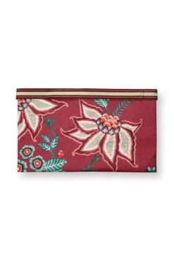 Pip Studio Keukenschorten<Flower Festival Apron Dark Pink Roze