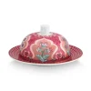 Pip Studio Botervloten<Flower Festival Botervloot Rond Deco Donker Roze