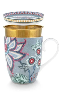 Pip Studio Sets Porseleinen Sets<Flower Festival Eenpersoons Thee Blauw