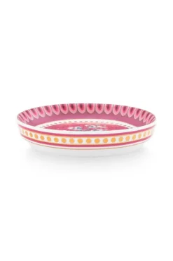 Pip Studio Sets Porseleinen Sets<Flower Festival Eenpersoons Thee Donker Roze