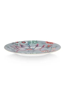 Pip Studio Gebaksborden<Flower Festival Gebaksbord Licht 17 Cm Blauw
