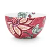 Pip Studio Kommen<Flower Festival Kom Donker 15 Cm Roze