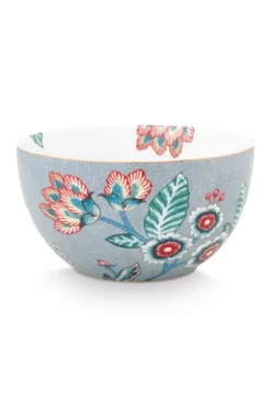 Pip Studio Kommen<Flower Festival Kom Licht 12 Cm Blauw