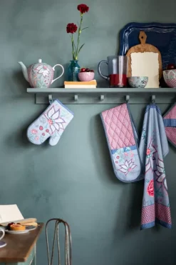 Pip Studio Kommen<Flower Festival Kom Licht 12 Cm Blauw