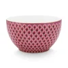 Pip Studio Kommen<Flower Festival Kom Rood/Donker 9.5 Cm Roze