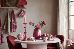 Pip Studio Theemokken<Flower Festival Mok Groot Donker Roze
