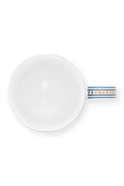 Pip Studio Koffiemokken<Flower Festival Mok Klein Licht Blauw