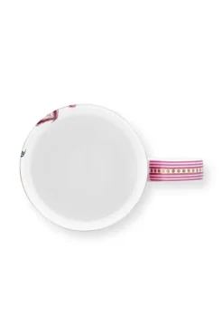 Pip Studio Theemokken<Flower Festival Mok Xl Donker Roze