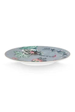 Pip Studio Gebaksborden<Flower Festival Petit Four Licht 12 Cm Blauw