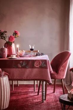 Pip Studio Tafelkleden<Flower Festival Tafelkleed Donker Roze