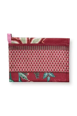 Pip Studio Theedoeken<Flower Festival Tea Towel Dark Pink Roze