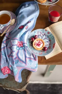 Pip Studio Theedoeken<Flower Festival Theedoek Blauw