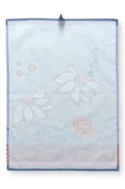 Pip Studio Theedoeken<Flower Festival Theedoek Blauw