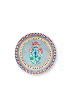 Pip Studio Theetips<Flower Festival Theetip Licht Blauw