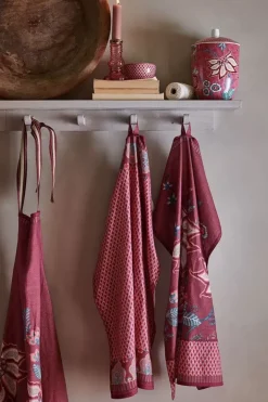 Pip Studio Voorraadpotten<Flower Festival Voorraadpot Donker Roze