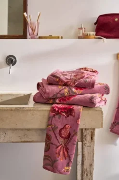 Pip Studio Gastendoekjes<Gastendoek Set/3 Secret Garden Mauve 30X50Cm Paars