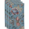 Pip Studio Gastendoekjes<Gastendoek Set/3 Secret Garden 30X50Cm Blauw