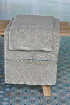 Pip Studio Gastendoekjes<Gastendoek Set/3 Soft Zellige 30X50 Cm Khaki