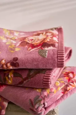 Pip Studio Handdoeken<Grote Handdoek Secret Garden Mauve 70X140Cm Paars