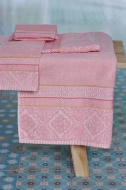Pip Studio Handdoeken<Grote Handdoek Soft Zellige Roze 70X140 Cm