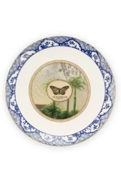 Pip Studio Gebaksborden<Heritage Gebaksbord Vlinder Blauw 15 Cm