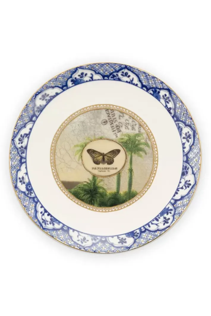 Pip Studio Gebaksborden<Heritage Gebaksbord Vlinder Blauw 15 Cm