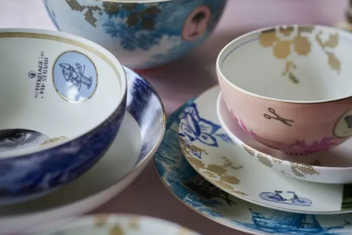 Pip Studio Kommen<Heritage Kom Geverfd Roze 12 Cm